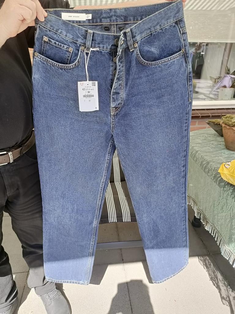 Zara Jeans - Maat 42 - Nieuw met prijskaartje, Blauw, Zara, Maat 42/44 (L), Nieuw
