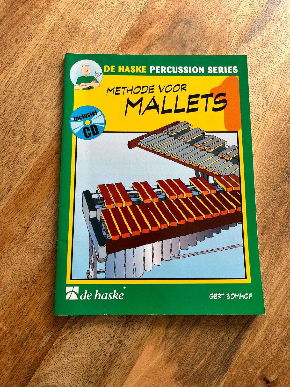 De Haske Percussion Series: Methode voor Mallets (incl. CD), Overige genres, Drums of Percussie, Les of Cursus, Ophalen of Verzenden
