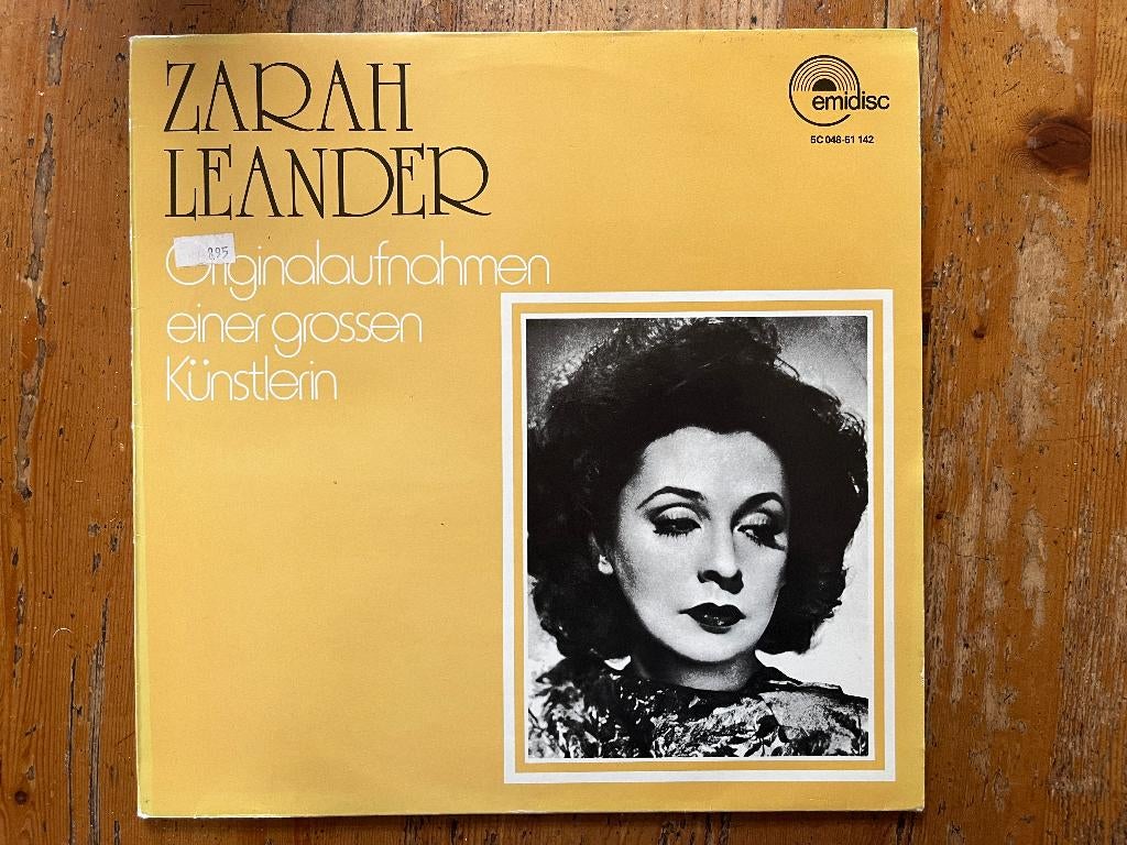 Zarah Leander - Originalaufnahmen einer grossen Künstlerin, Ophalen of Verzenden, Gebruikt, 12 inch