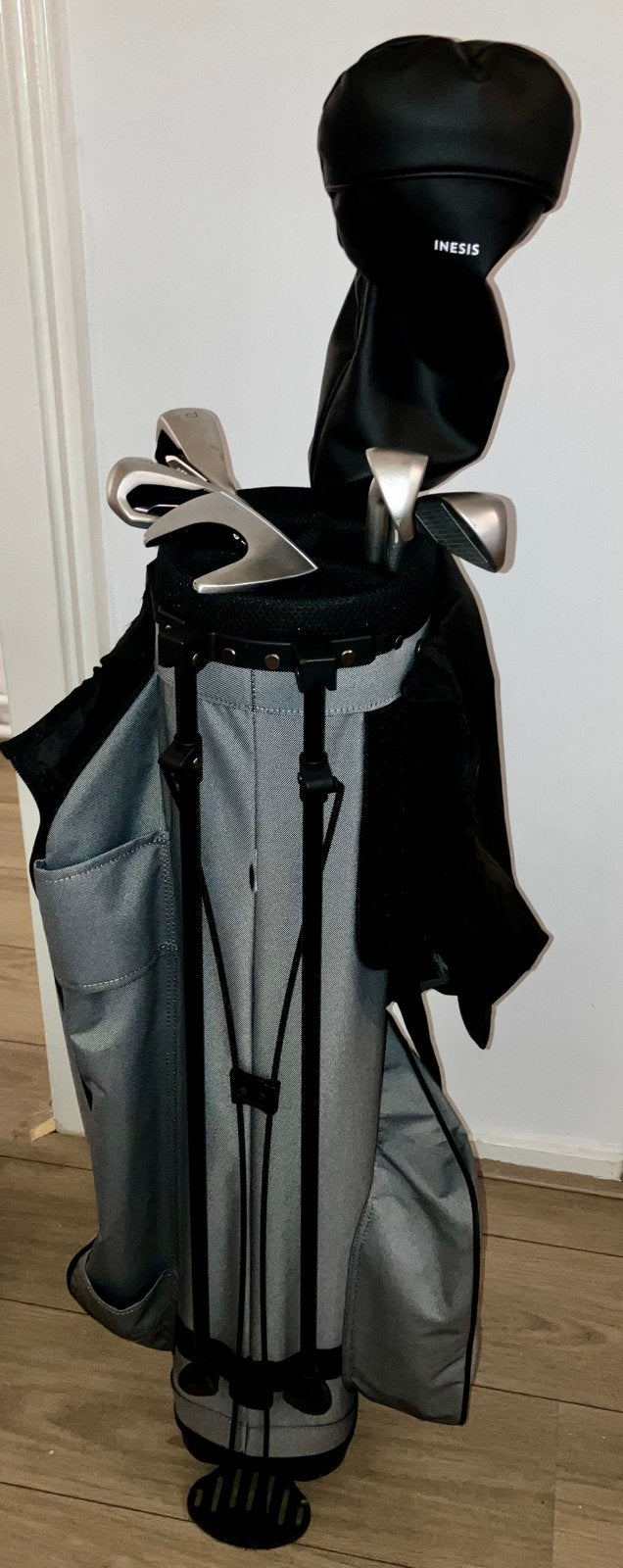 Inesis 100 graphite golfset – maat 1 – + Ultralight standbag