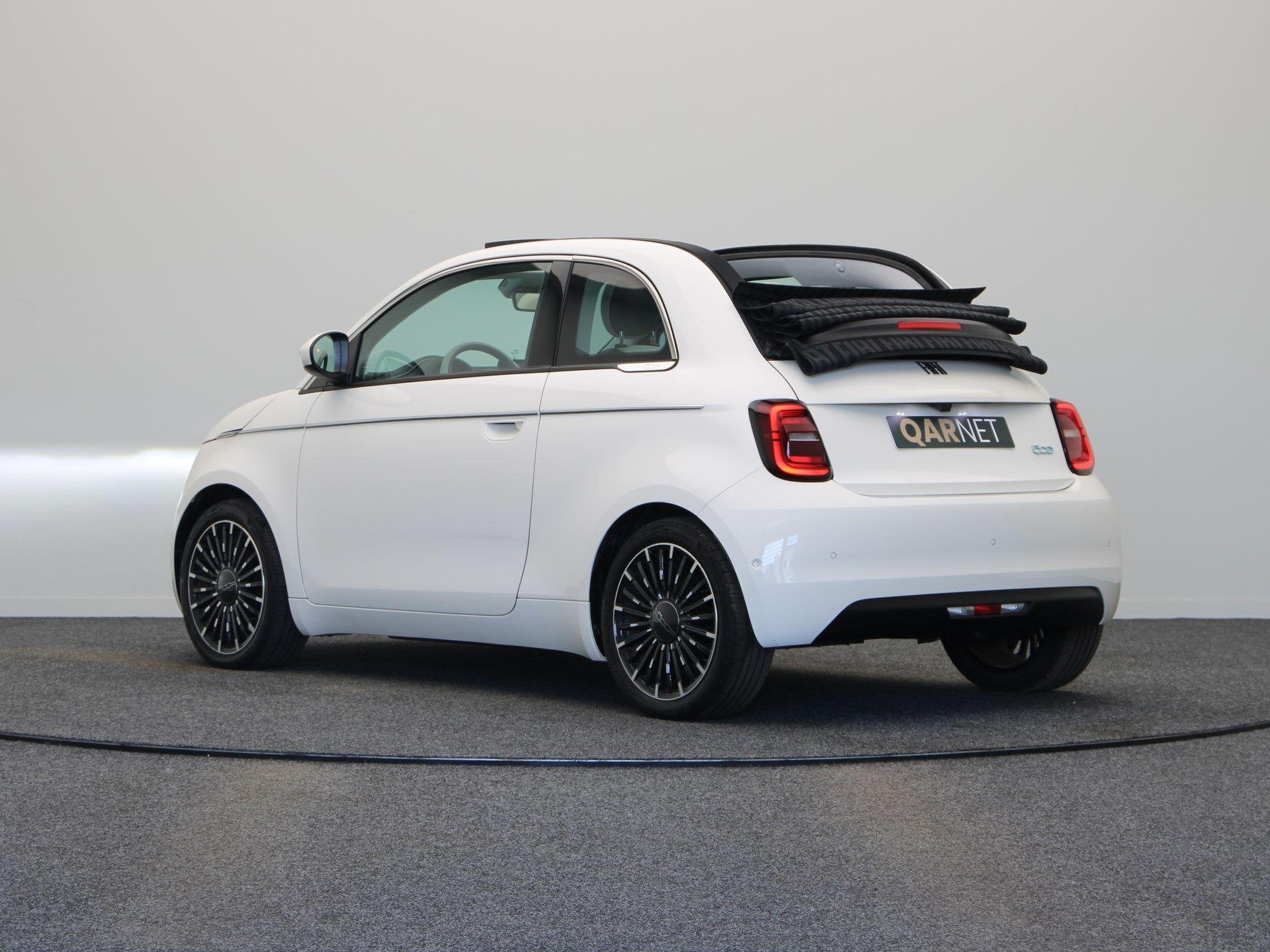Fiat 500 C La Prima 42 kWh | WLTP 299km | Getint Glas | Full, Auto's, Gebruikt, 118 pk, Cabriolet, 4 stoelen