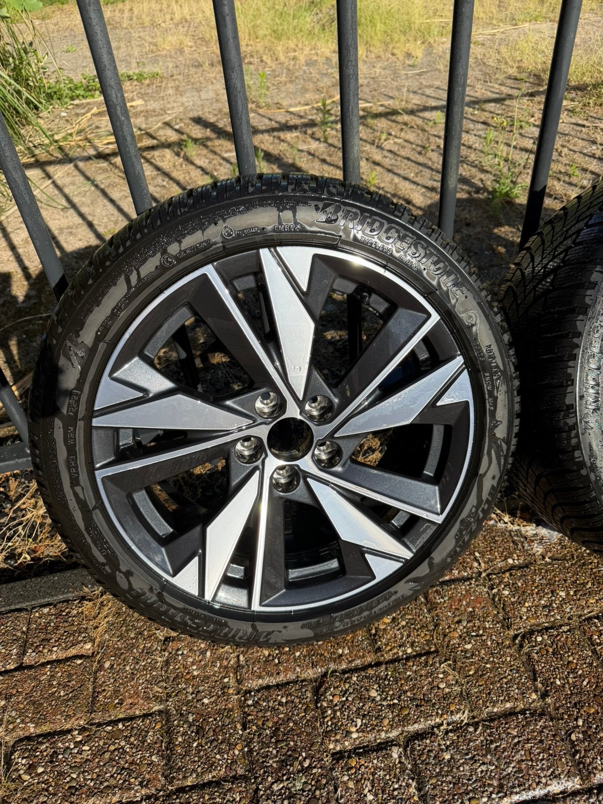 Lichtmetalen velgen 5x108 met winterbanden, Ophalen, Gebruikt, Velg(en), 17 inch