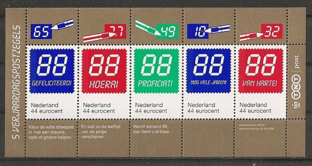 Blok 2670 postfris cw 4,50, Ophalen of Verzenden
