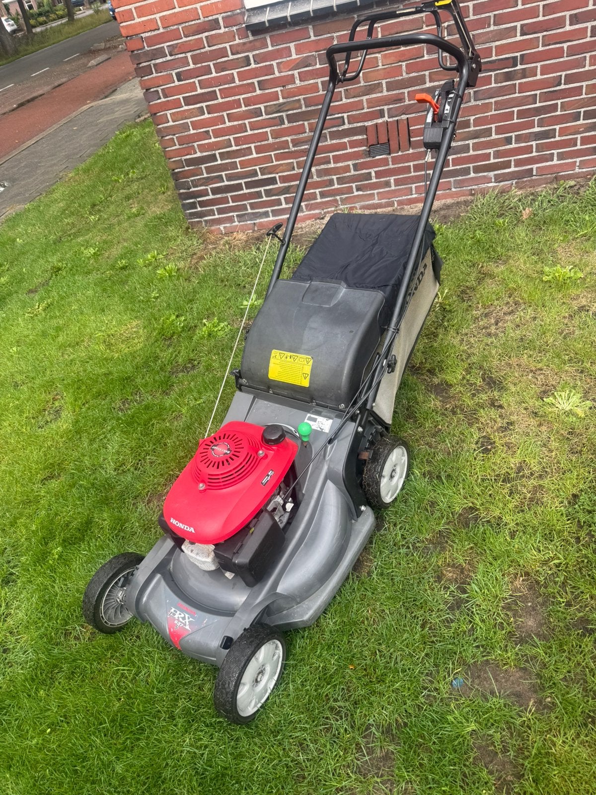 Honda hrx537vk motormaaier, Cirkelmaaier, Gebruikt, Ophalen of Verzenden, Benzine-grasmaaier