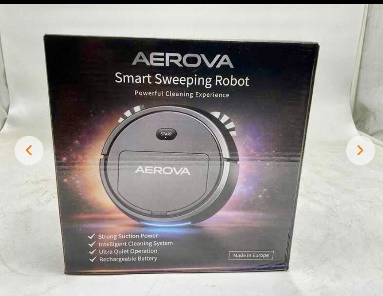 AEROVA Smart Sweeping Robot - Krachtige en Stille Robotstofz, Witgoed en Apparatuur, Overige merken, Ophalen of Verzenden, Robotstofzuiger