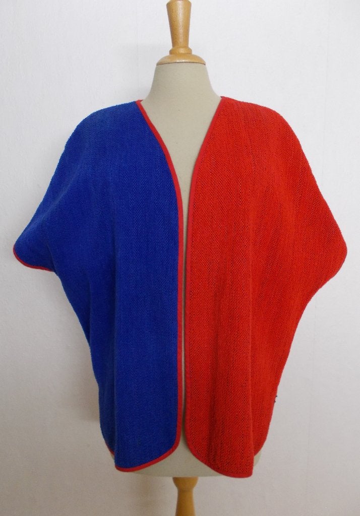 Apart handgewoven gilet! XXL, Maat 46/48 (XL) of groter, Zo goed als nieuw, Korte mouw, Verzenden