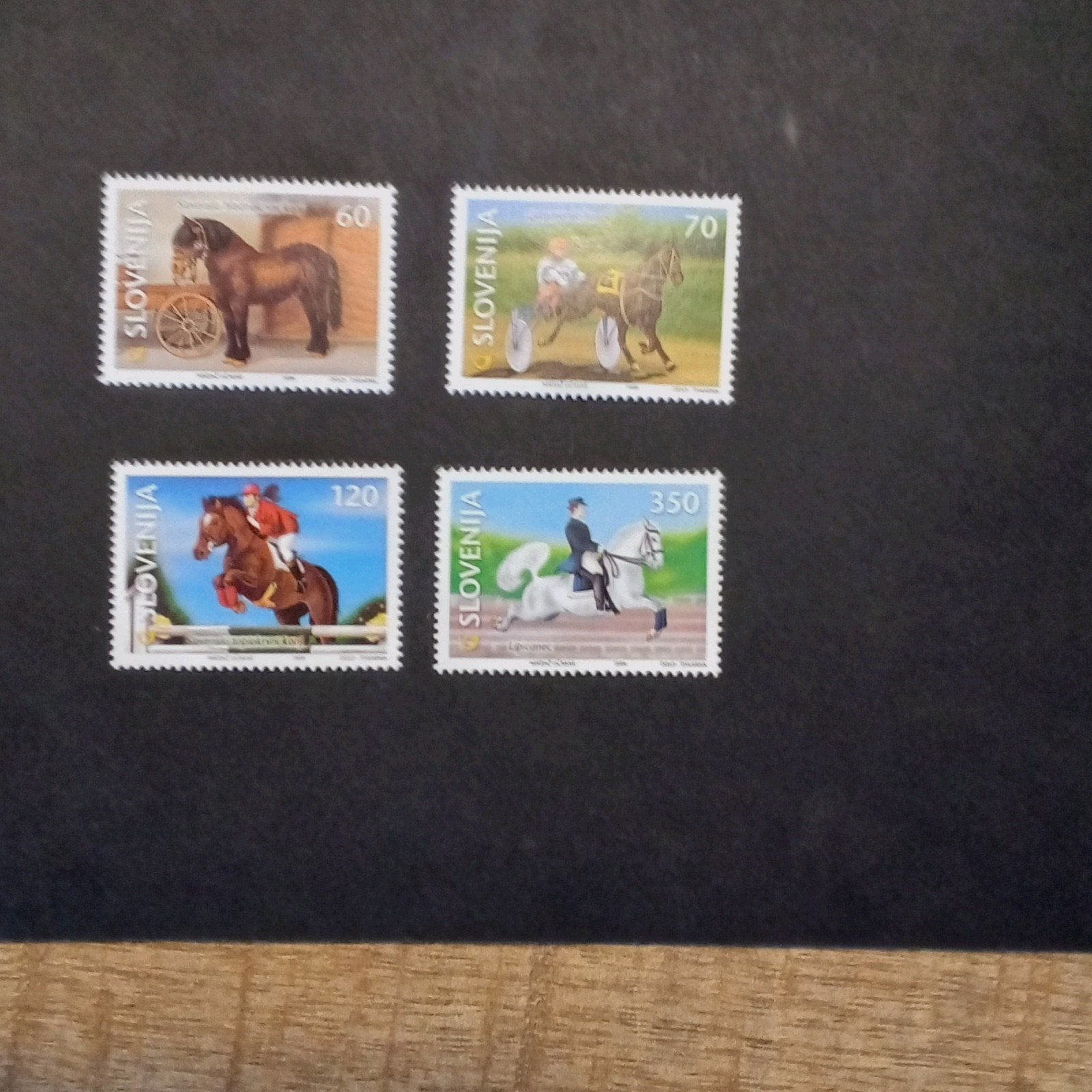 Slovenië, paarden, Ophalen of Verzenden, Overige landen, Postfris