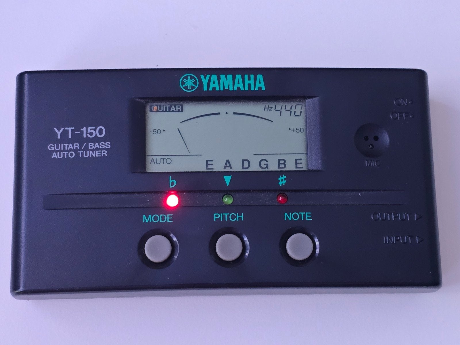 Yamaha YT-150 guitar bass auto tuner, Muziek en Instrumenten, Ophalen of Verzenden
