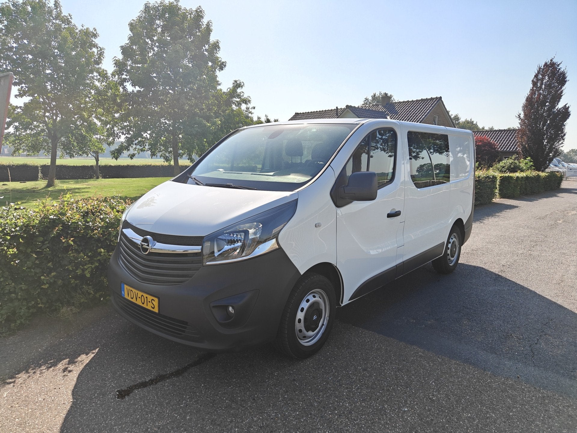 Opel Vivaro 1.6 CDTI L1H1 DC Sport AIRCO/NAVI BJ 2019, Auto's, Bestelauto's, Voorwielaandrijving, Gebruikt, Euro 6, 4 cilinders