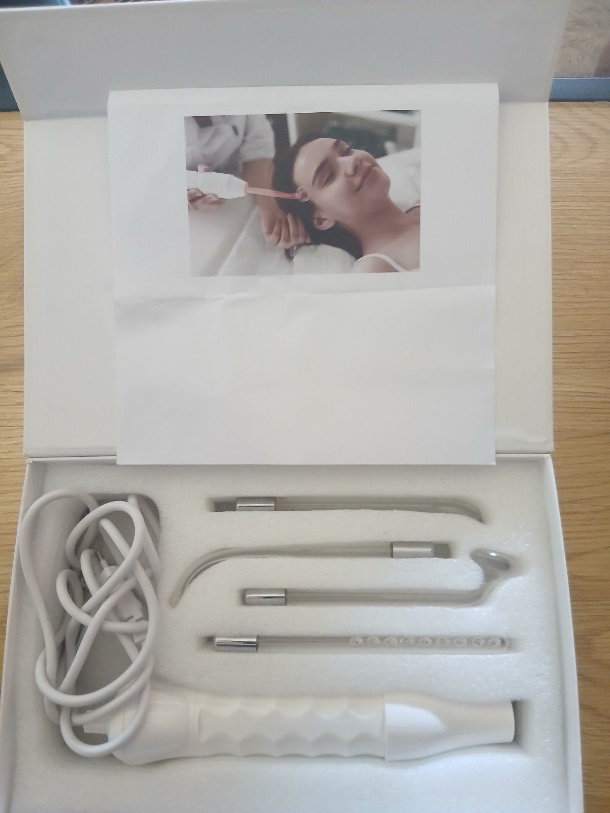 Gezicht behandelingset, Ophalen
