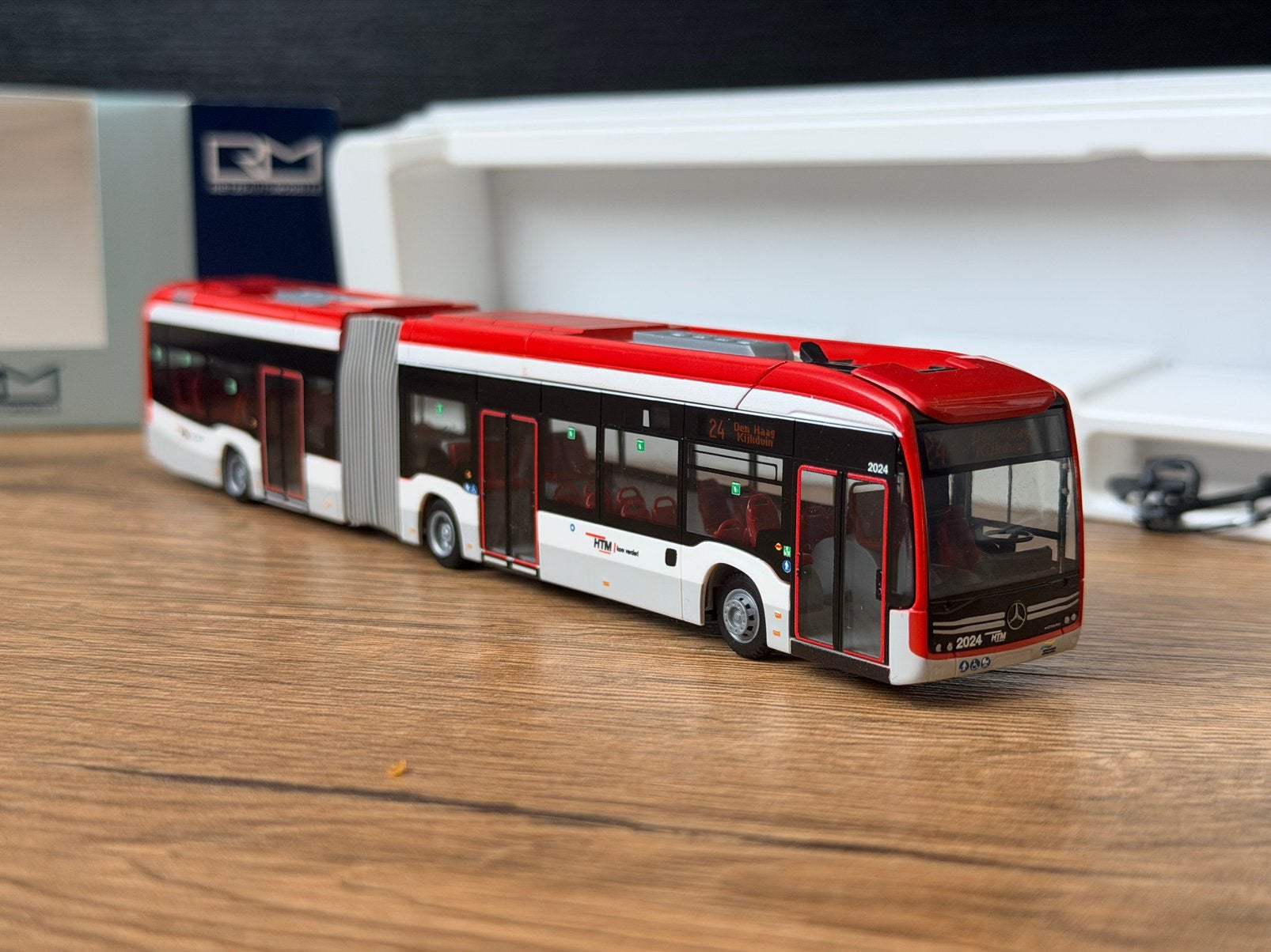 Rietze Mercedes eCitaro G HTM, Hobby en Vrije tijd, Modelauto's | 1:87, Ophalen of Verzenden, Nieuw, Bus of Vrachtwagen, Rietze
