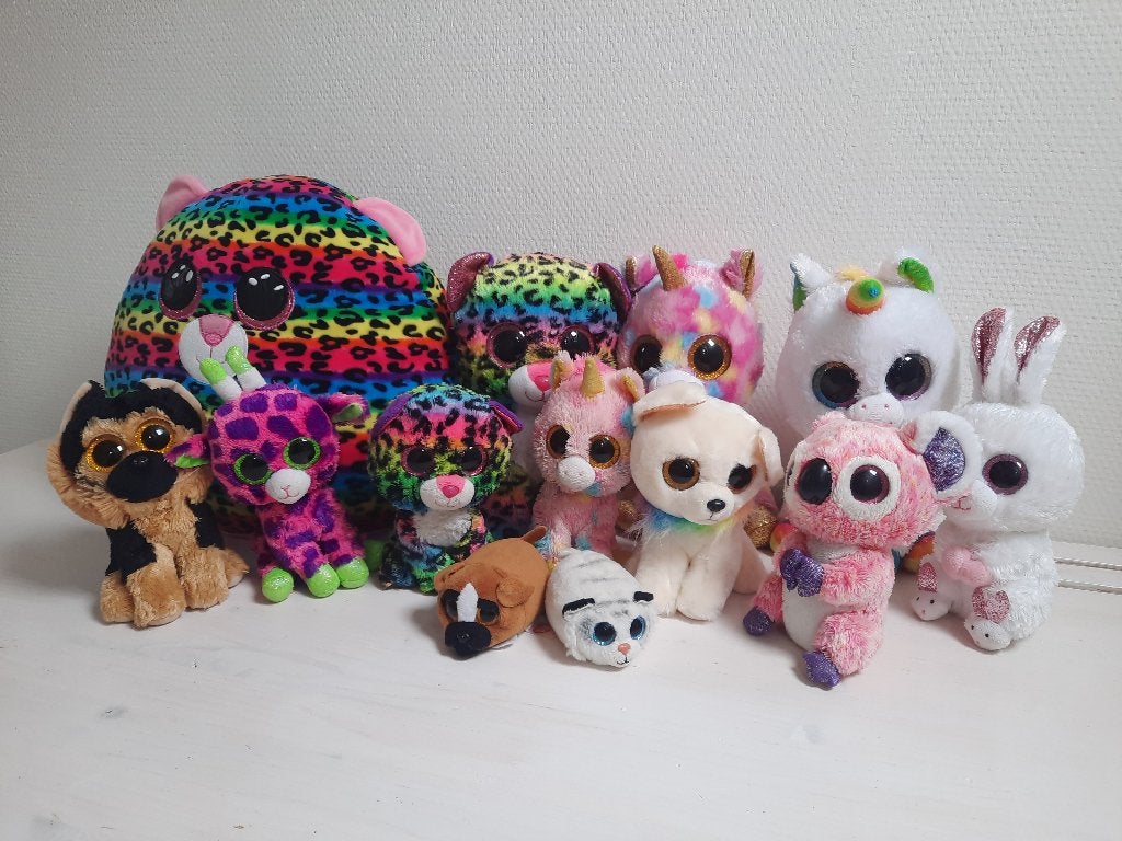 Ty Knuffels - bieden, Overige typen, Ophalen of Verzenden, Middelgroot (20 tot 80 cm), Meerkleurig