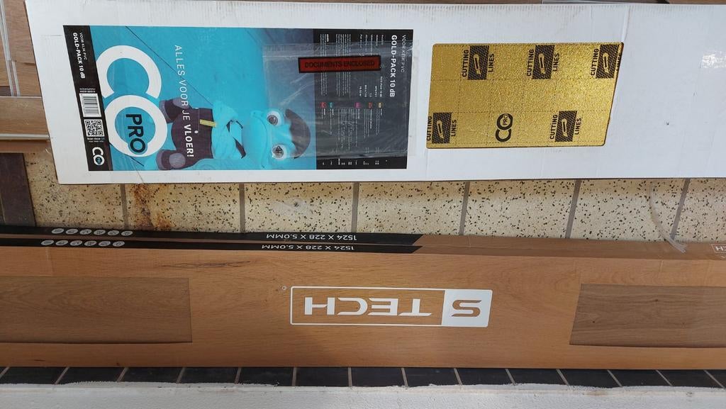Stech klik pvc ruim 3 m2, Kunststof, 50 tot 150 cm, Overige typen, Ophalen of Verzenden