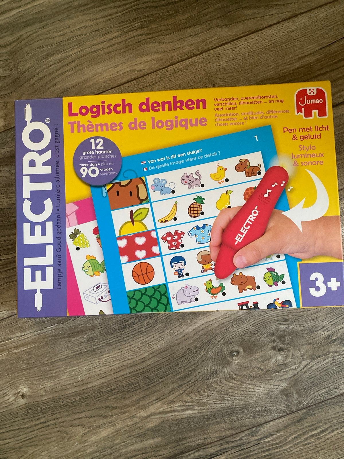 Jumbo Electro Logisch Denken - Educatief Spel 3+, Ophalen, Zo goed als nieuw, Elektronica, Met licht