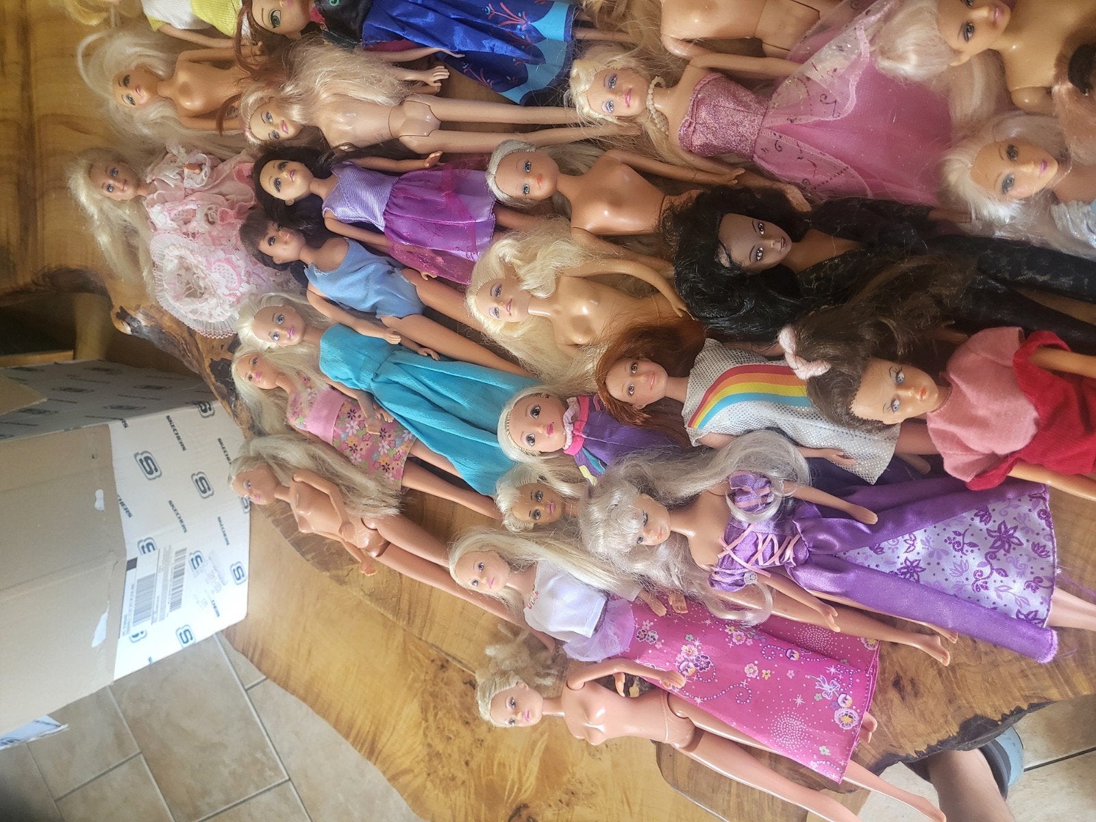 Grote collectie Barbie en andere poppen, Ophalen of Verzenden, Zo goed als nieuw, Barbie