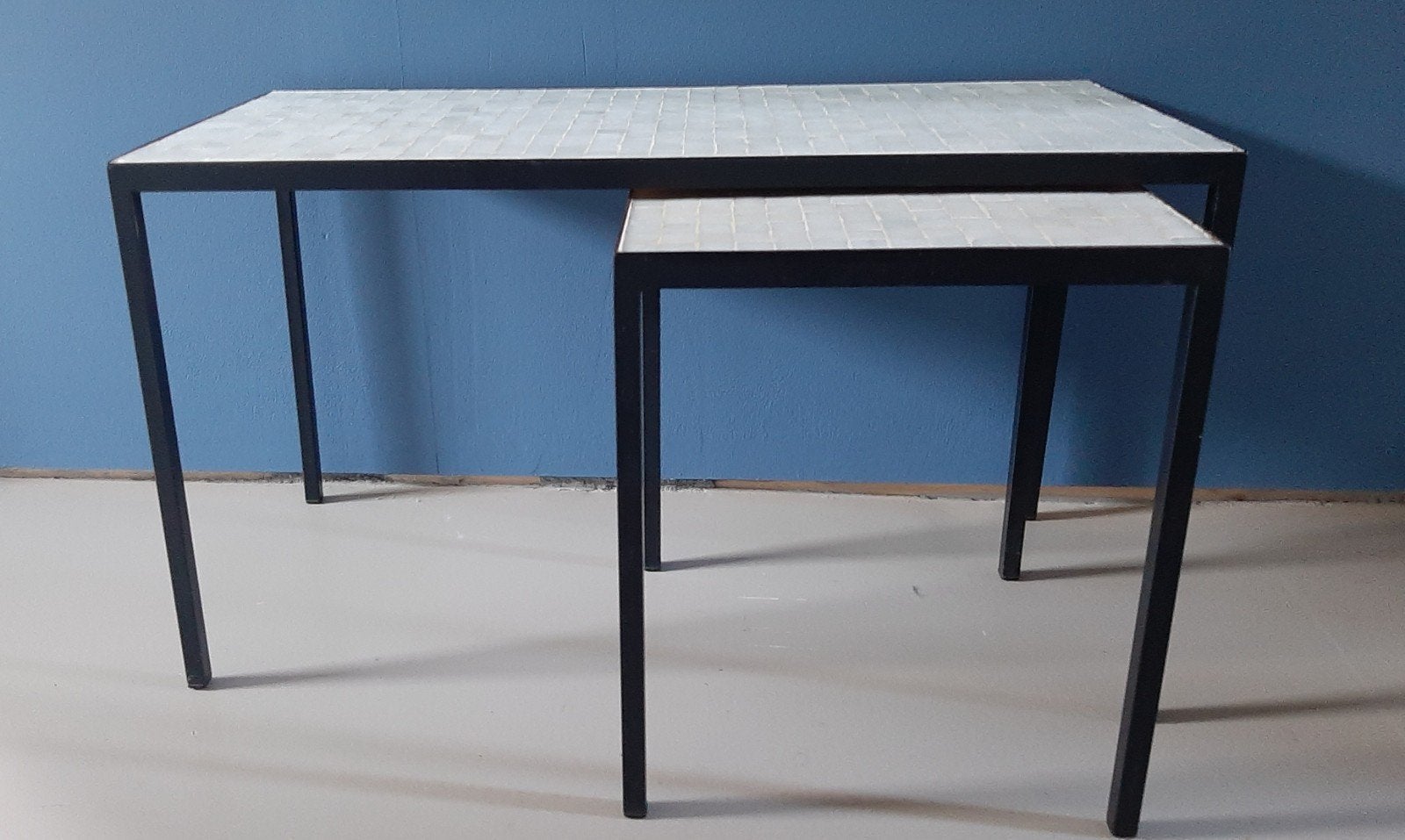 Set bijzettafels Floris Fiedeldij Artimeta jaren '60, Huis en Inrichting, Minder dan 45 cm, Mid-century Modern, Vintage, Design