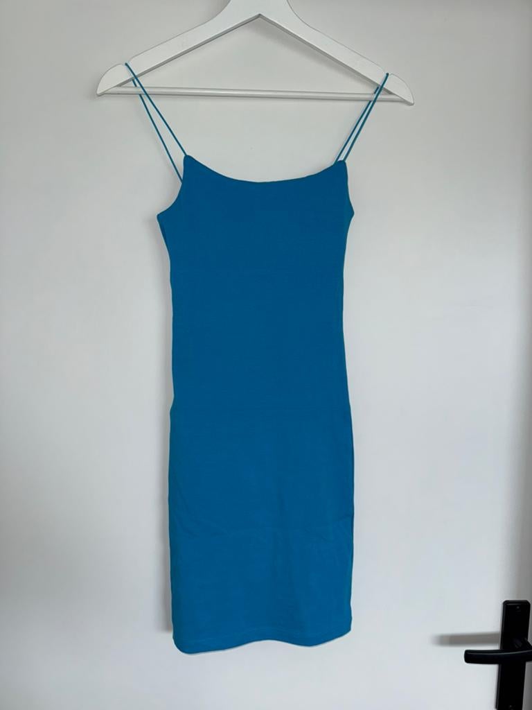 Zara mini jurk, Kleding | Dames, Blauw, Ophalen of Verzenden, Zo goed als nieuw, Maat 36 (S)
