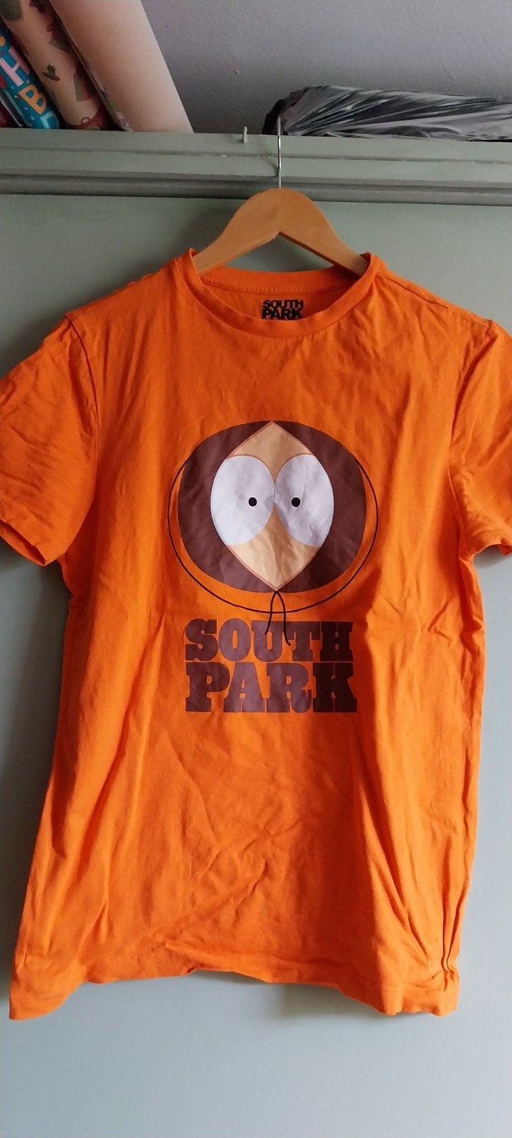 South Park Kenny T-shirt - Maat M, Kleding | Heren, Maat 48/50 (M), Oranje, Ophalen of Verzenden, South Park