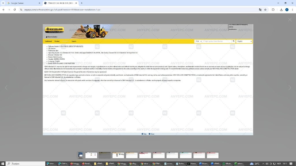 eTIMGO 8.18 2024 Alle merken, Verzenden