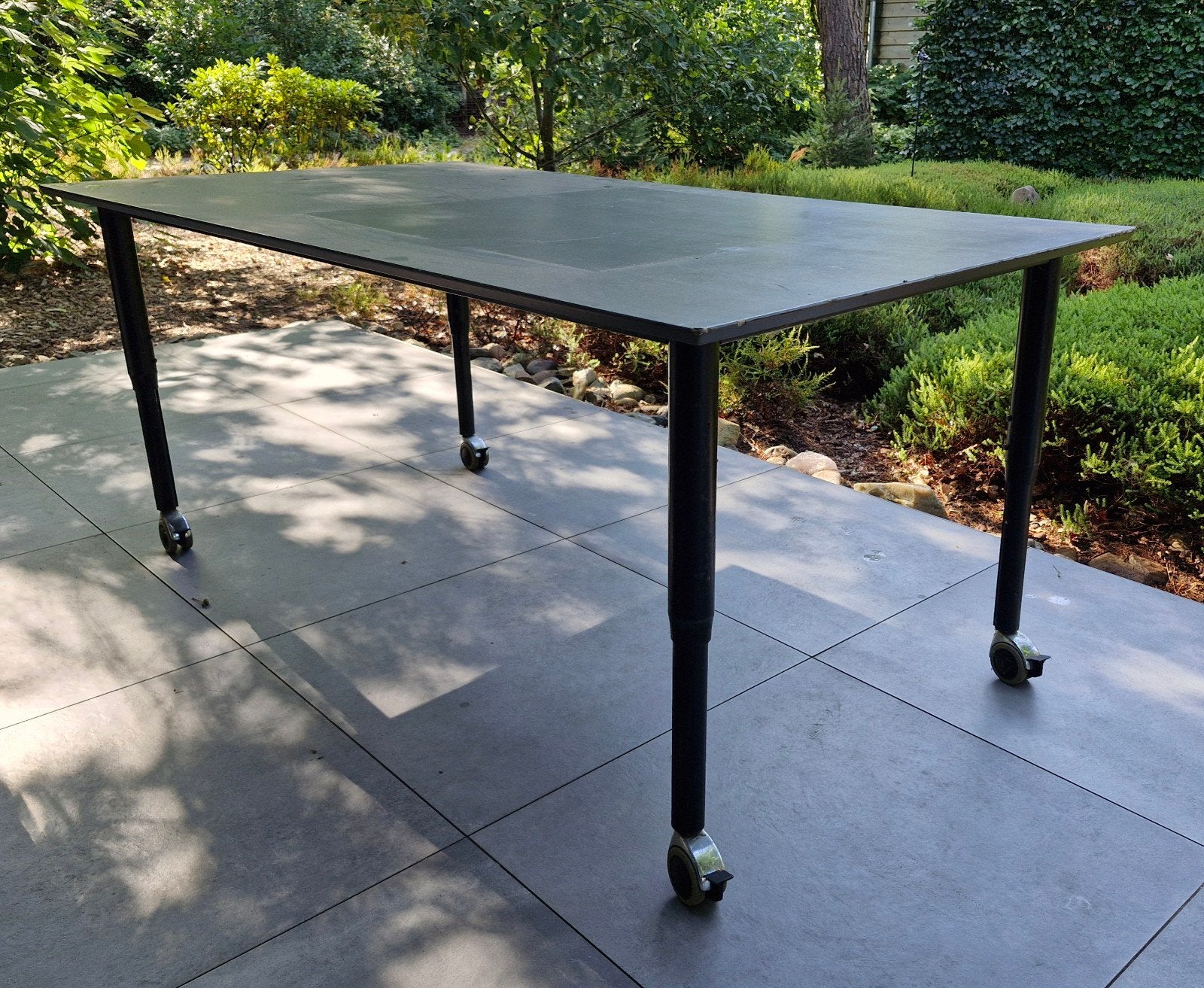 gratis tafel 180x100, verrijdbaar, Ophalen, Gebruikt, Rechthoekig, Hout