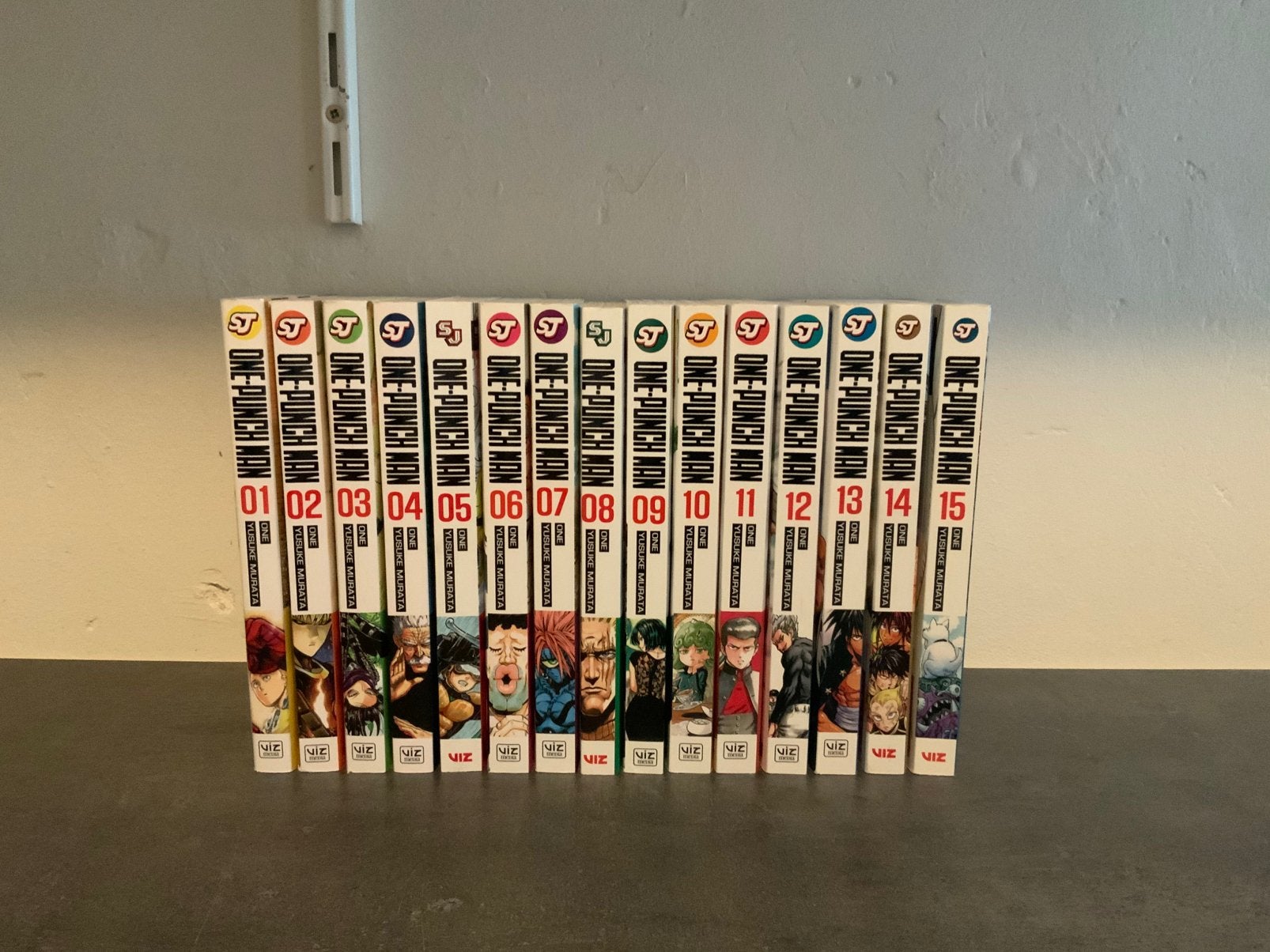 One punch man volume 1-15, Boeken, Eén comic, Verzenden, Gelezen, Japan (Manga)