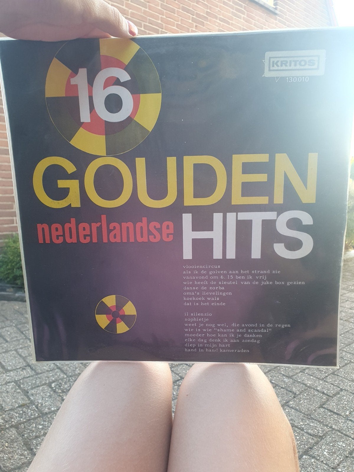 16 Gouden Nederlandse Hits - Kritos V 130010 LP, Ophalen of Verzenden, Gebruikt, Pop, Verzamelalbum