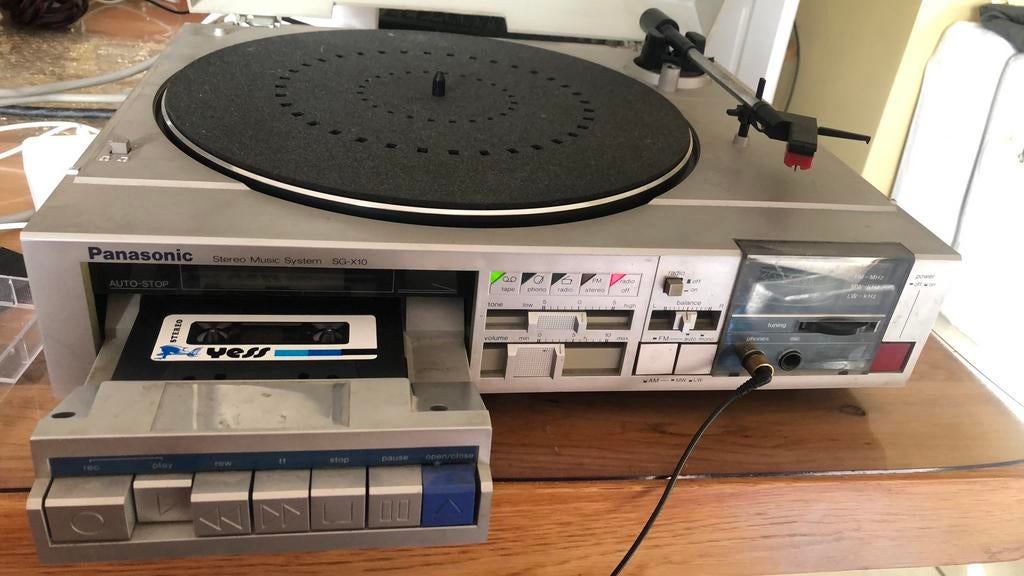Panasonic stereo system SGX-10, Ophalen of Verzenden, Zo goed als nieuw, Overige merken