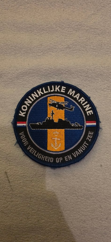 Koninklijke Marine patch, Ophalen of Verzenden, Marine, Nederland, Embleem of Badge