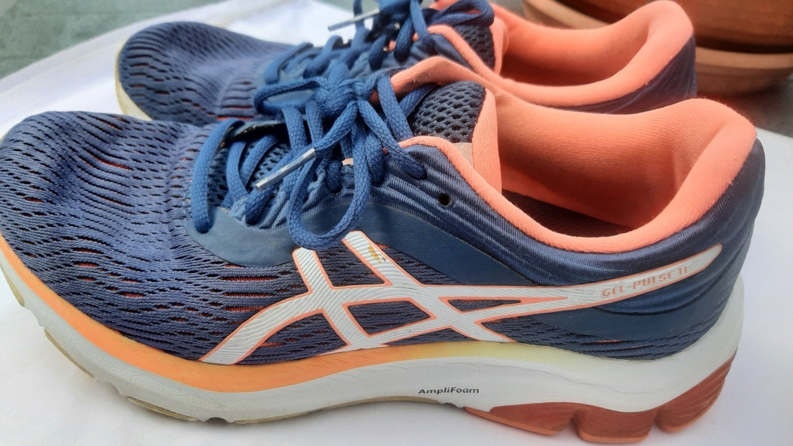 ASICS GEL-PULSE 11 hardloopschoenen - Maat 39, Maat 38/40 (M), Blauw, Ophalen of Verzenden, ASICS