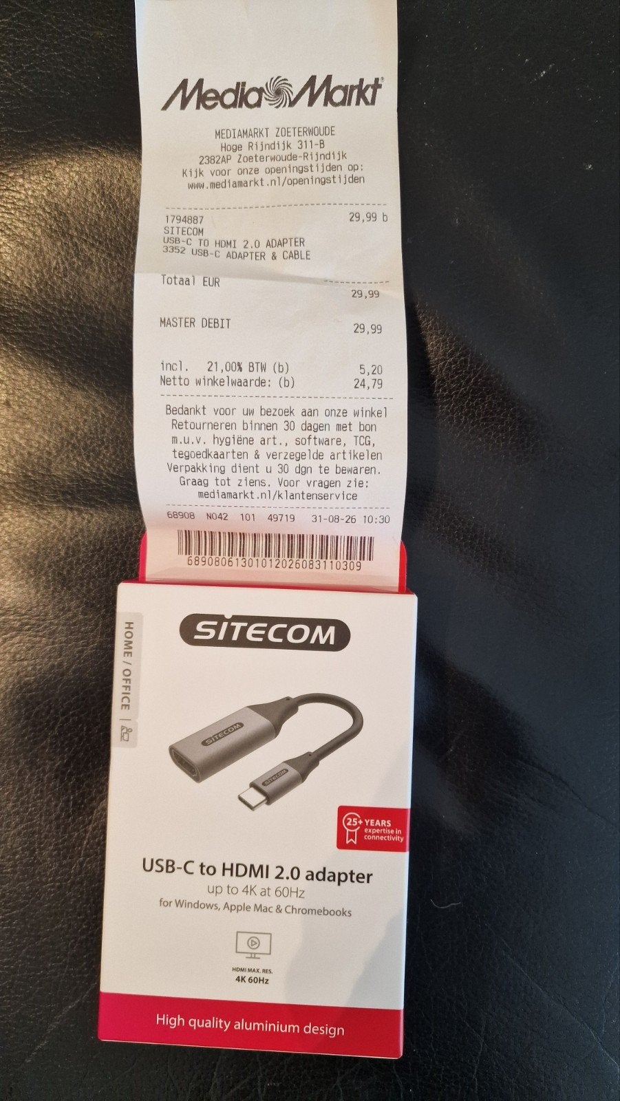 usb c to hdmi 2.0 adapter kabel, Audio, Tv en Foto, Verzenden, Nieuw, Minder dan 2 meter, HDMI-kabel