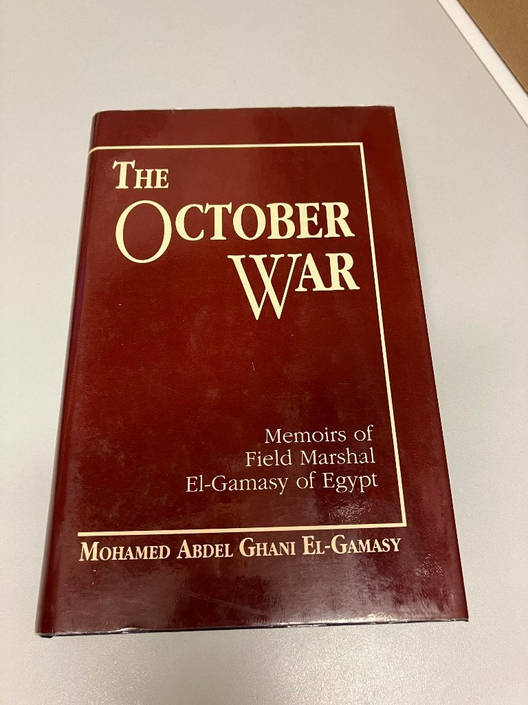 The October War Egypt 1967 1973 etc, Ophalen of Verzenden, 1945 tot heden, Gelezen