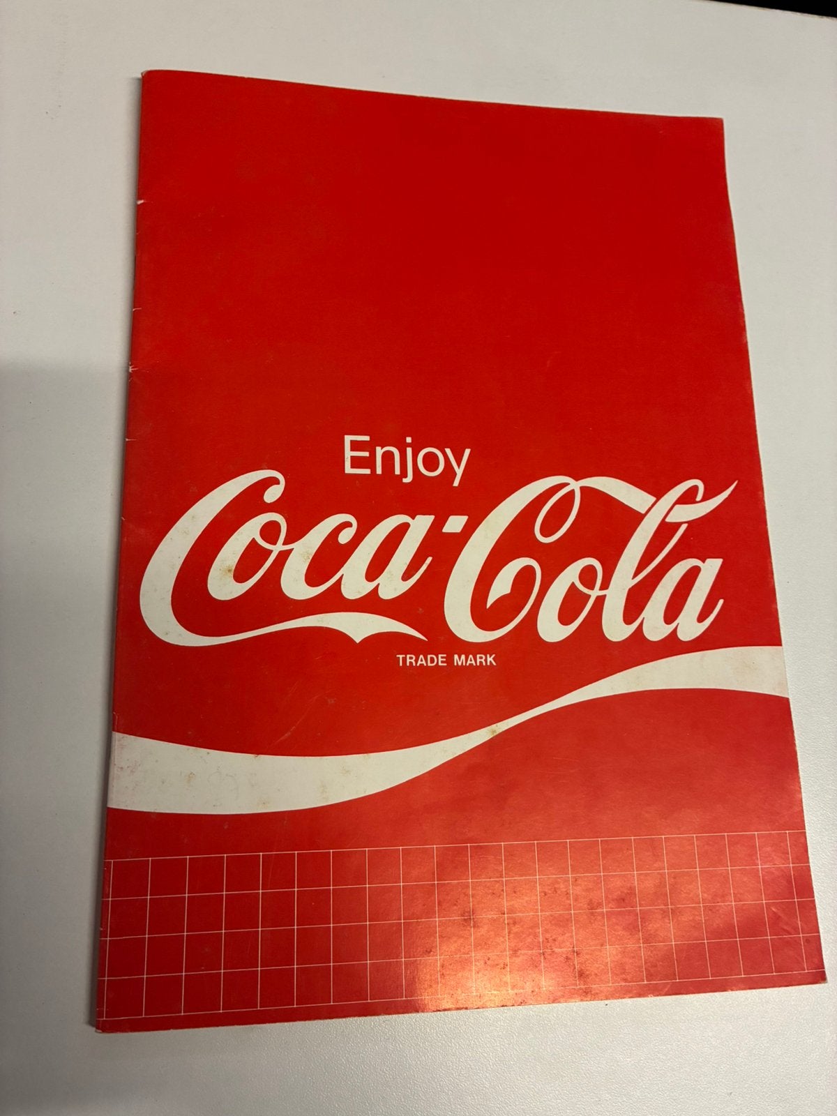 Prachtig groot Coca Cola schrift geruit, Ophalen of Verzenden, Zo goed als nieuw