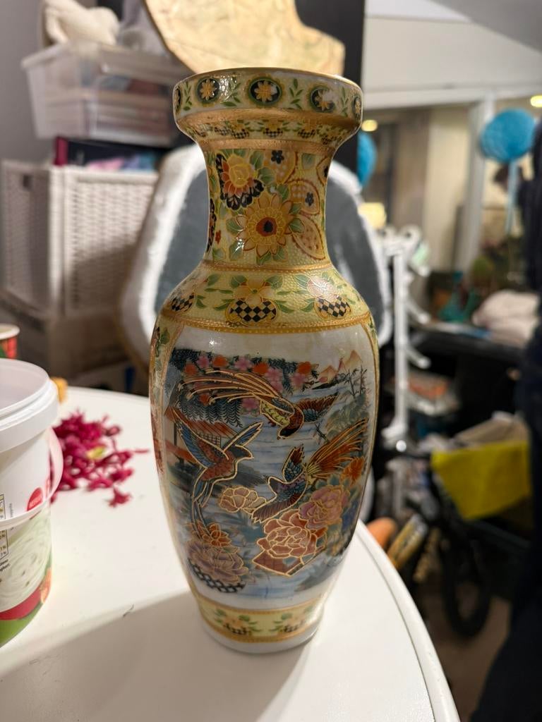 Ming vaas, Ophalen of Verzenden
