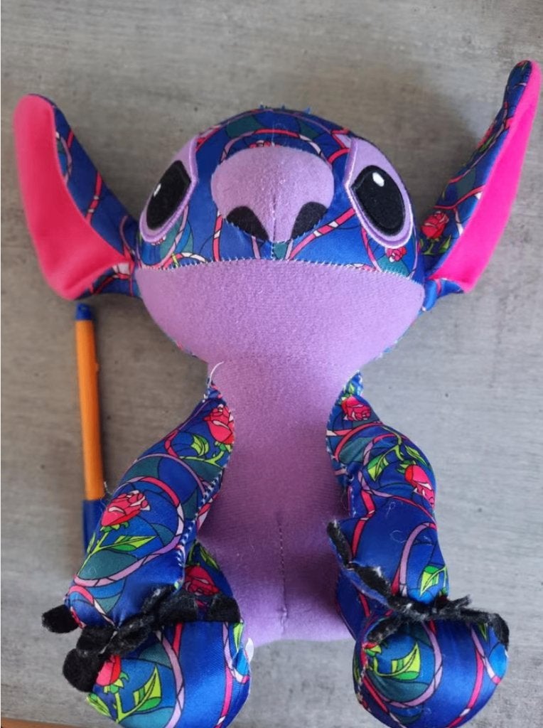 Stitch knuffel, Overige karakters, Overige typen, Blauw, Ophalen of Verzenden