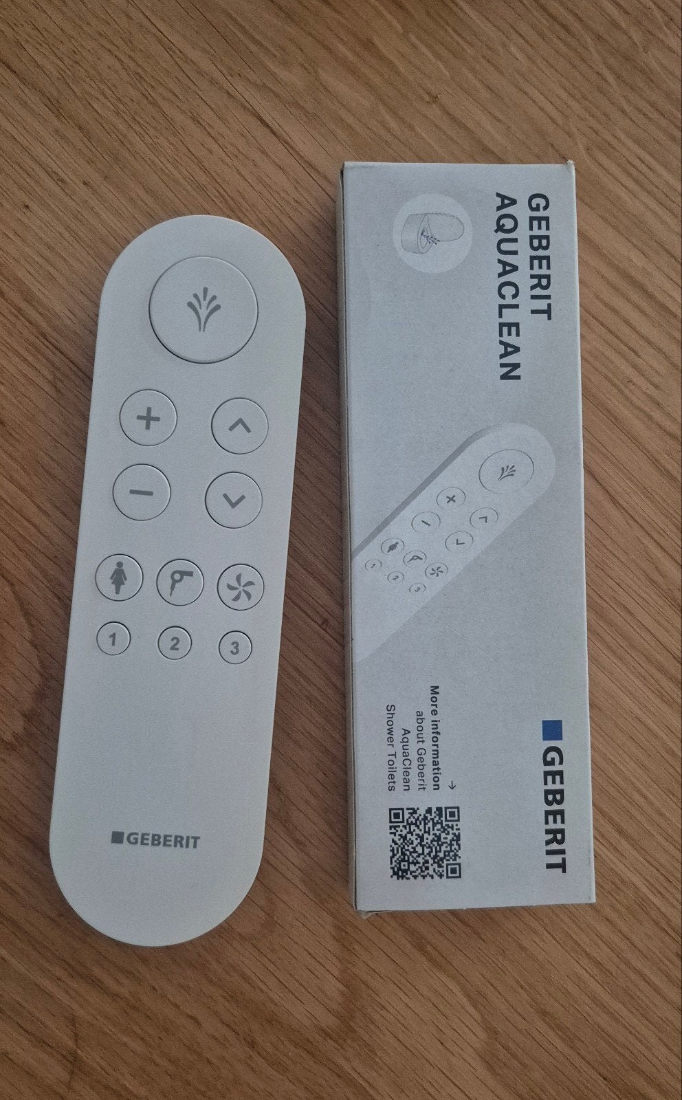 Geberit AquaClean Afstandsbediening voor Douchetoilet, Ophalen of Verzenden, Nieuw, Toilet