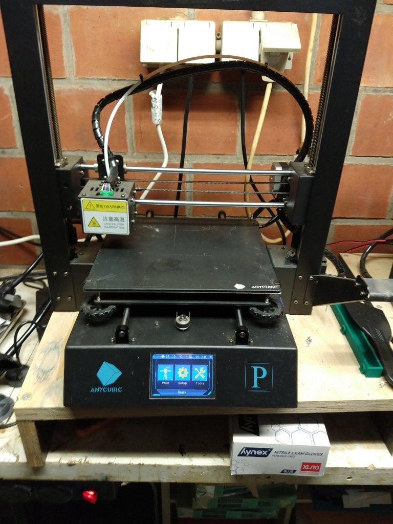 Vier Anycubic Mega printers, Ophalen, Gebruikt, Filament, Anycubic