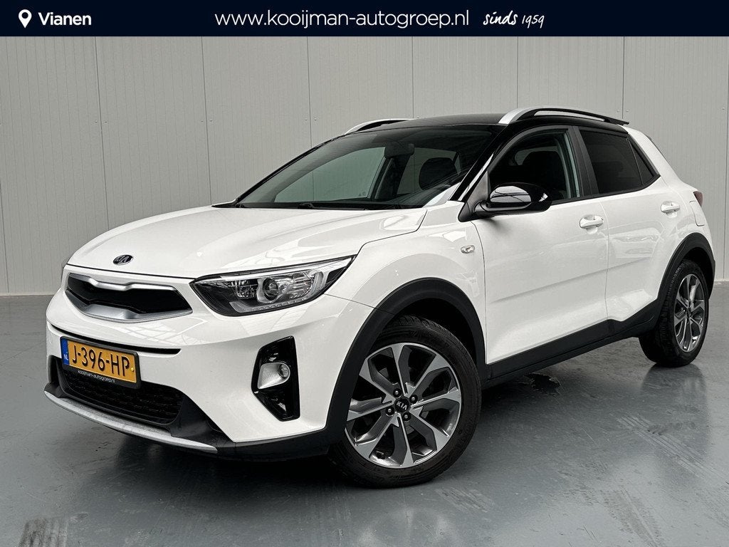 Kia Stonic 1.0 T-GDi Sports Edition, Auto's, Kia, Gebruikt, Euro 6, Leder en Stof, Origineel Nederlands