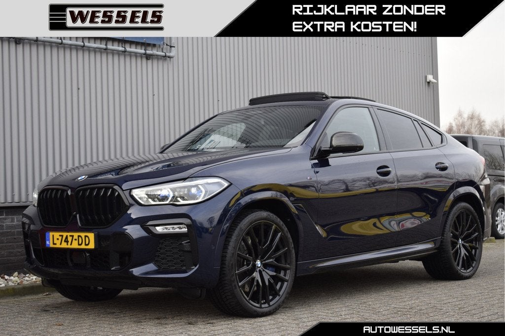 BMW X6 M50i High Executive Panorama, Head up, Elek. trekhaak, Automaat, Gebruikt, 532 pk, Bedrijf