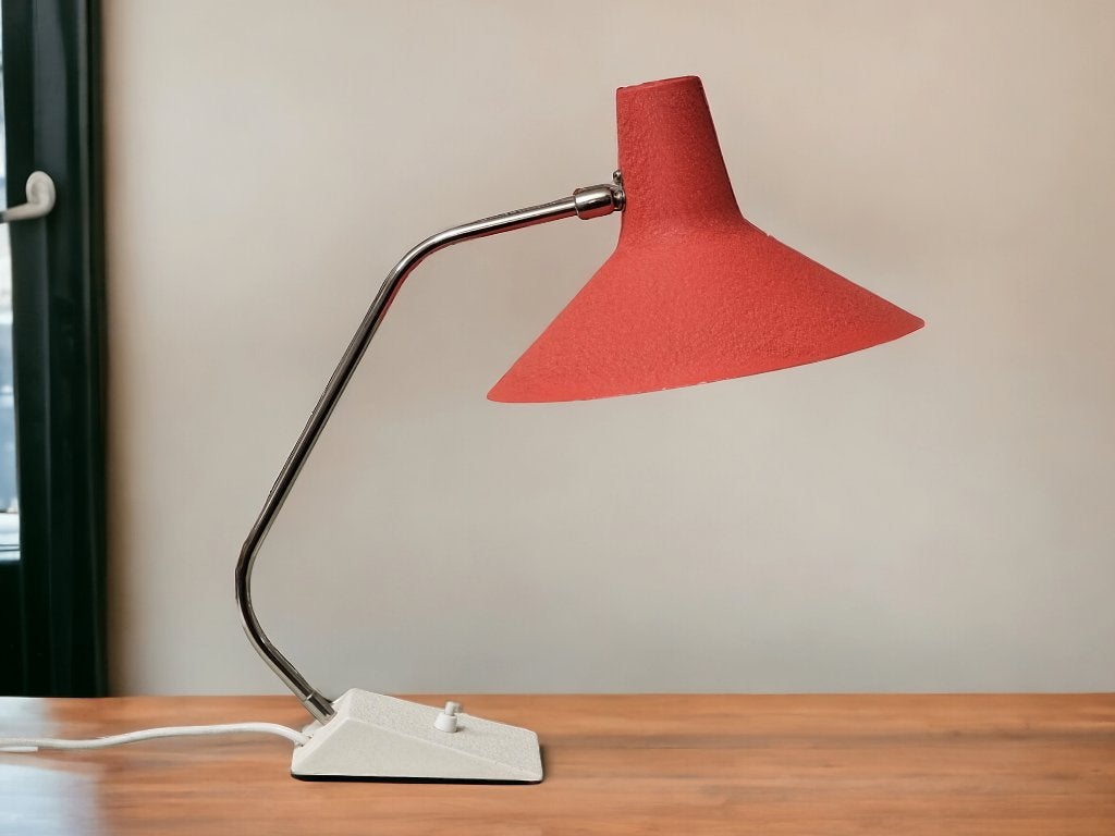 Tafellamp / bureaulamp, SIS model 63, Mid-Century, Ophalen of Verzenden