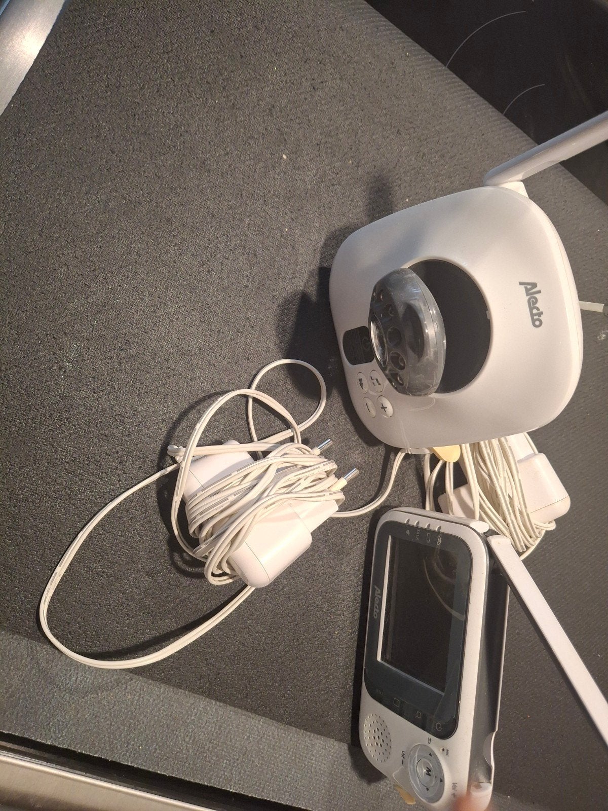 Alecto DVM-80 Babyfoon met Beeld - Wit, Ophalen of Verzenden, Gebruikt, Minder dan 100 meter, Camera