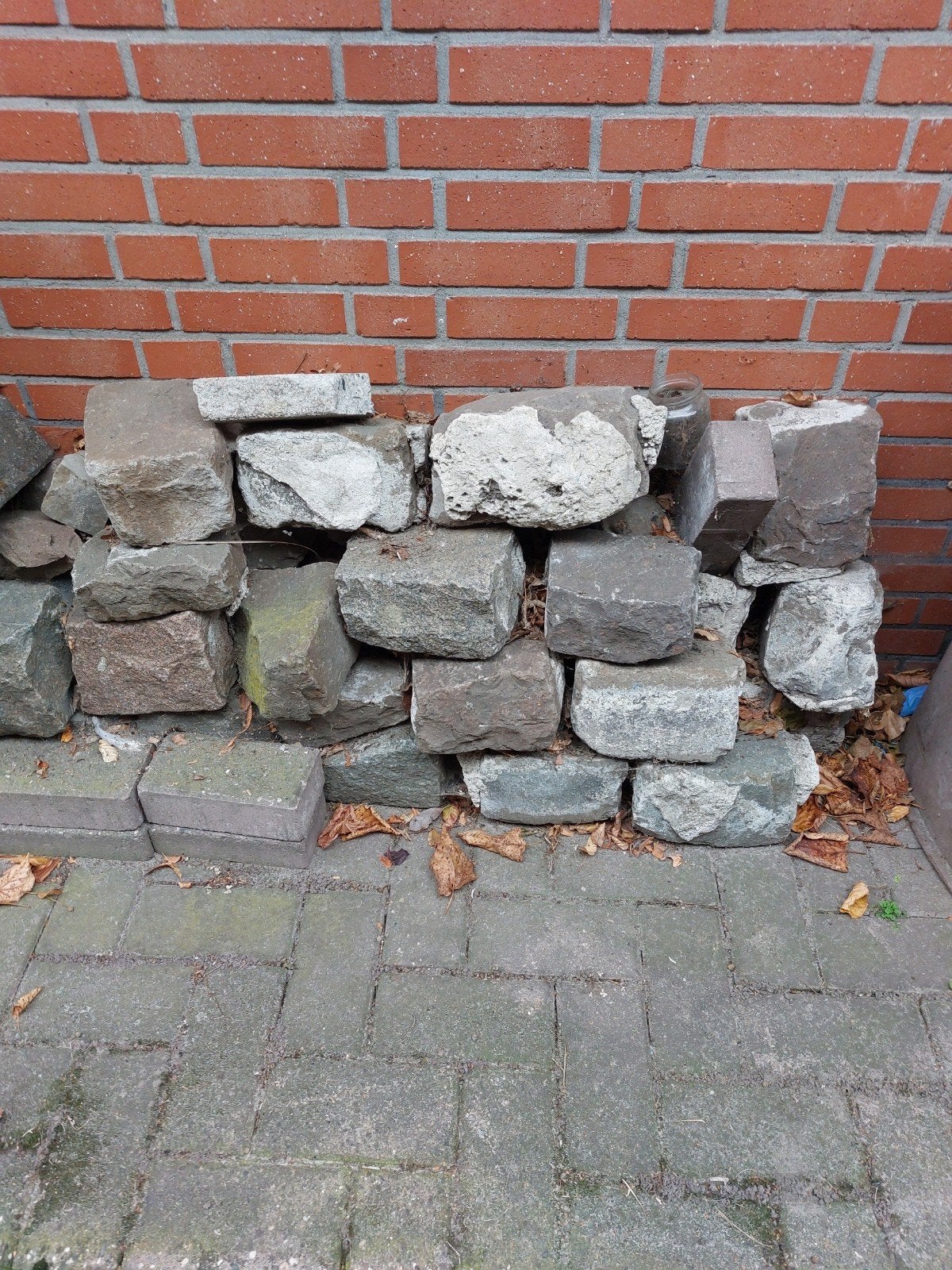 stenen, Ophalen, Gebruikt