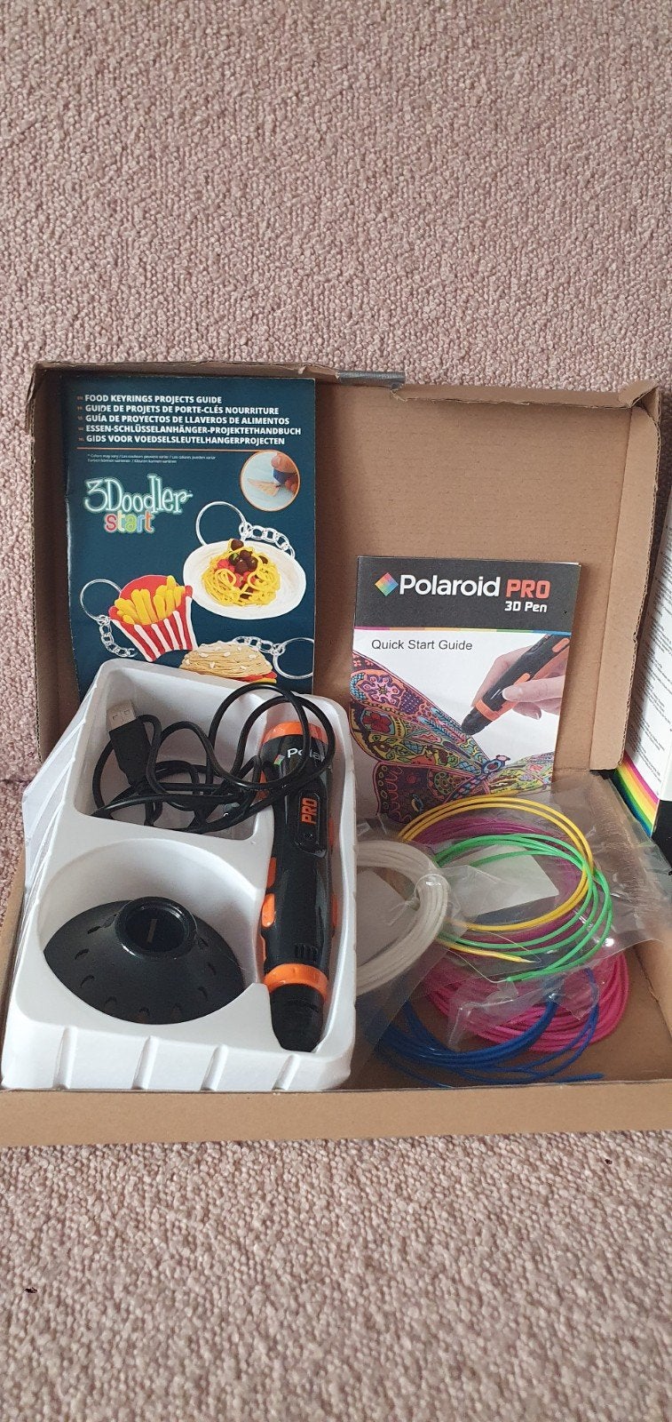 Polaroid PRO 3D Pen - Zo goed als nieuw, Ophalen of Verzenden, Zo goed als nieuw, Polaroid, Filament