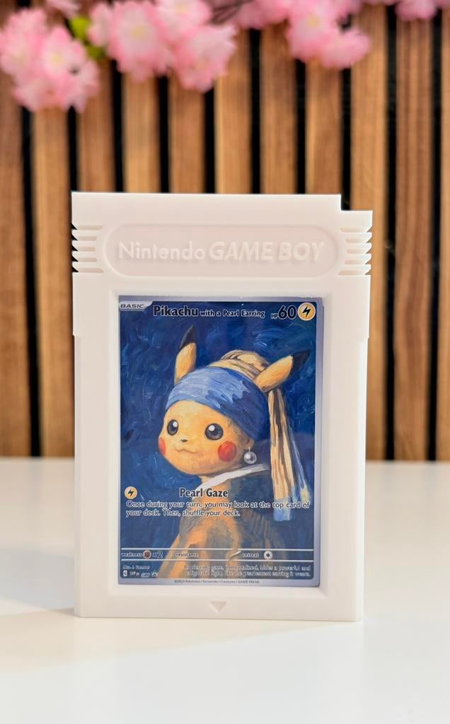 Pokémon Kaart Houder - Retro Game Boy Design  | 3D Geprint, Ophalen of Verzenden, Nieuw, Sleeves of Kaarthoesjes