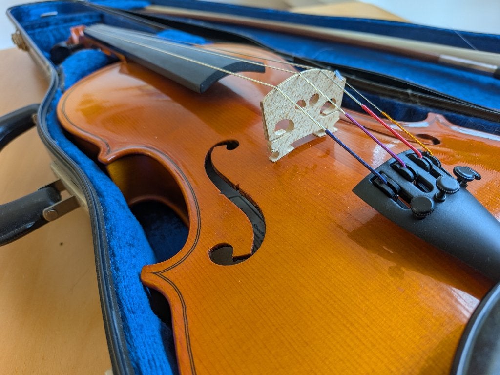 Viool | Studieviool in zeer goede, speelbare staat, Muziek en Instrumenten, Ophalen, Gebruikt, Viool, 4/4-viool
