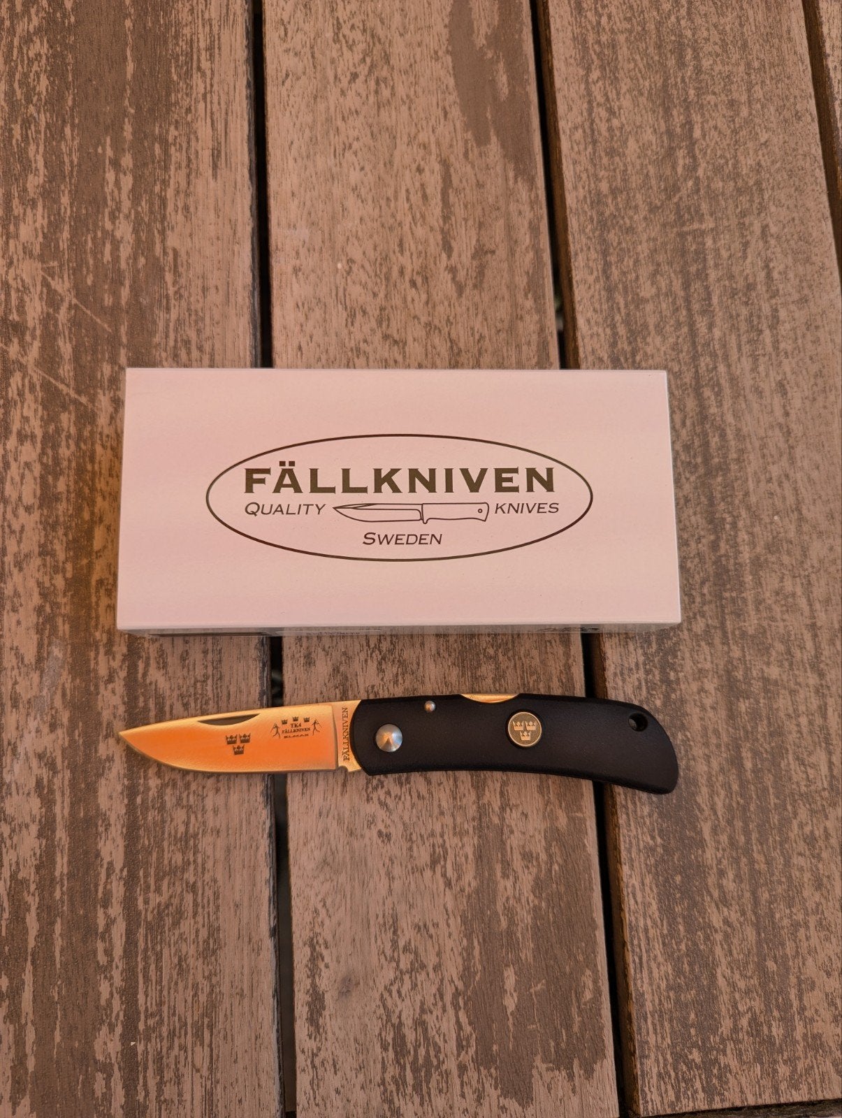 Fallkniven TK4c Elmax, Caravans en Kamperen, Ophalen of Verzenden, Zo goed als nieuw