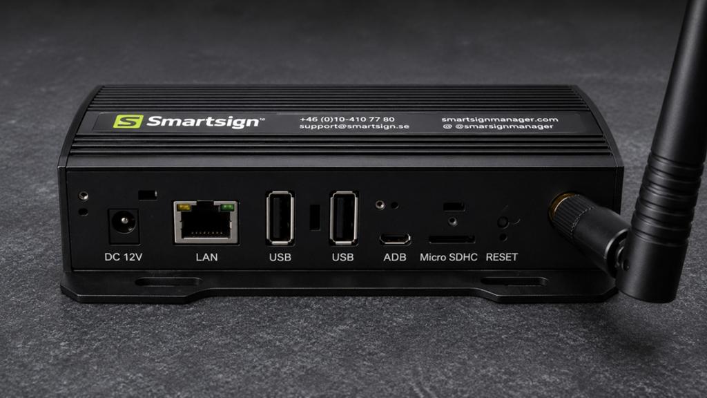 🔥SmartSign FHD-100 Android Box PC / Narrowcasting Player ✅, Gebruikt, Ophalen of Verzenden, N.v.t, N.v.t