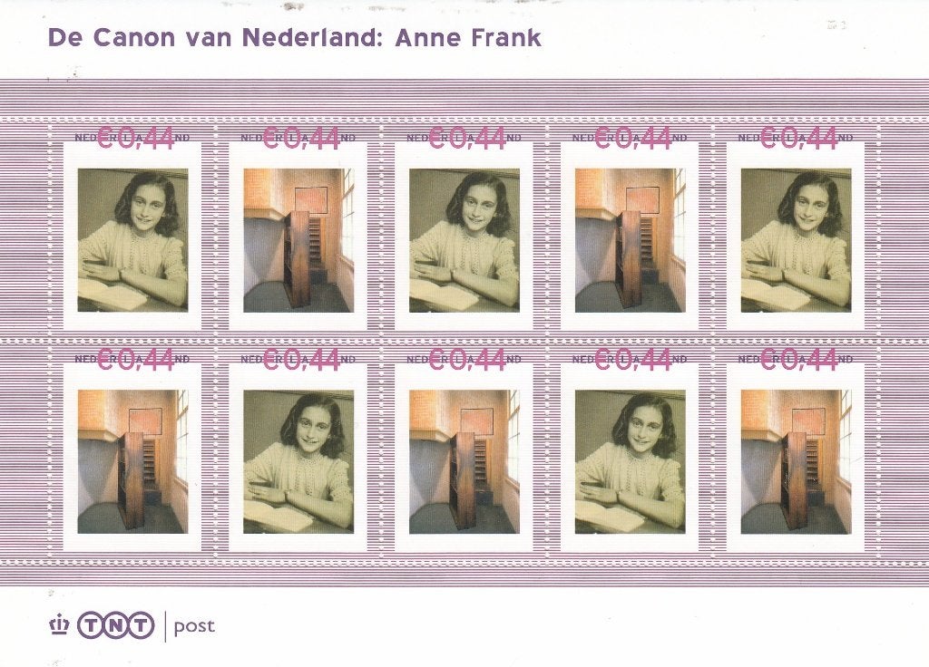 Nederland P4.16.4- 2007- Anne Frank- Het Achterhuis- V- P, Verzenden, Na 1940, Postfris