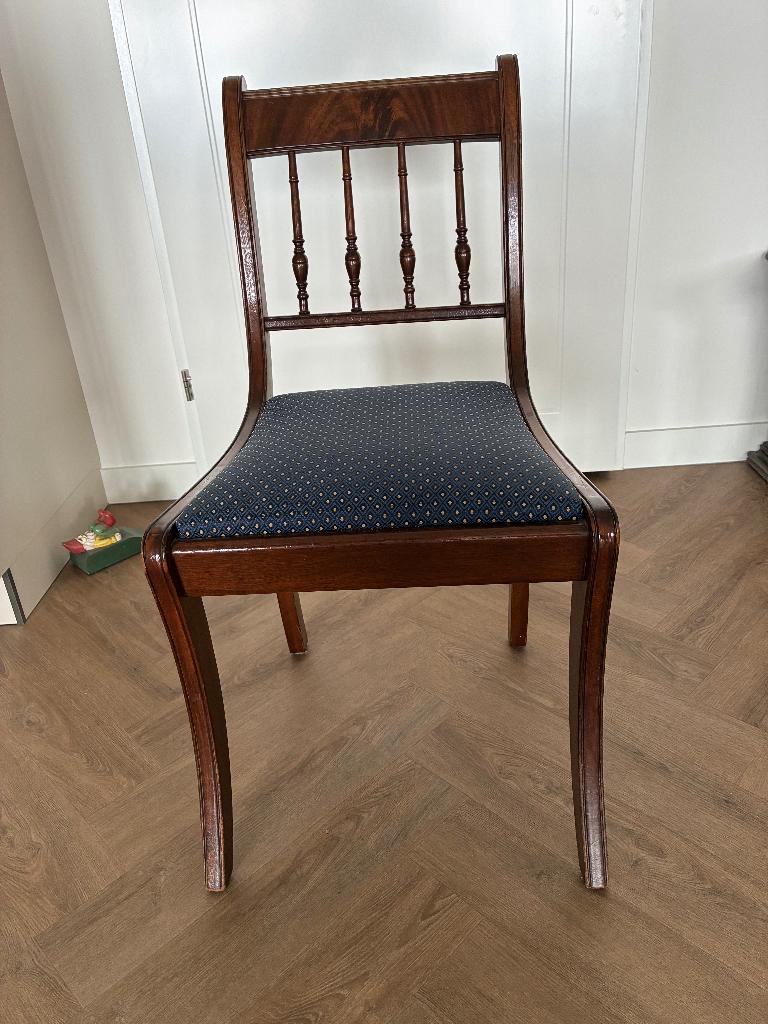 Eettafel stoelen, Huis en Inrichting, Ophalen, Gebruikt, 50 tot 100 cm, Rechthoekig