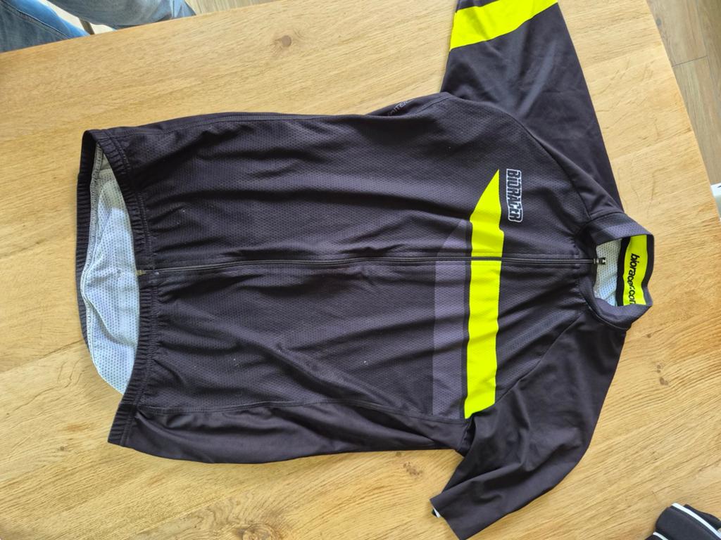 Bioracer fietsshirt lange mouwen - lichte beschadiging, Ophalen of Verzenden, Gebruikt, Kleding