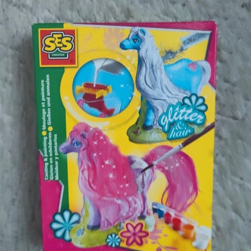 Gipsen paard NIEUW, Ophalen of Verzenden, Nieuw